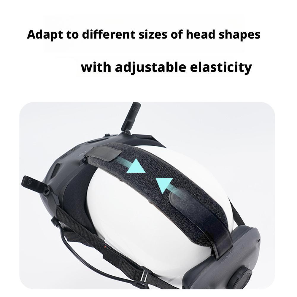 

Для очков DJI Goggles N3 Easy Protective Headwear Comfortable For Enhanced Experience Remeb Wear Deco B9H1 black-for DJI N3