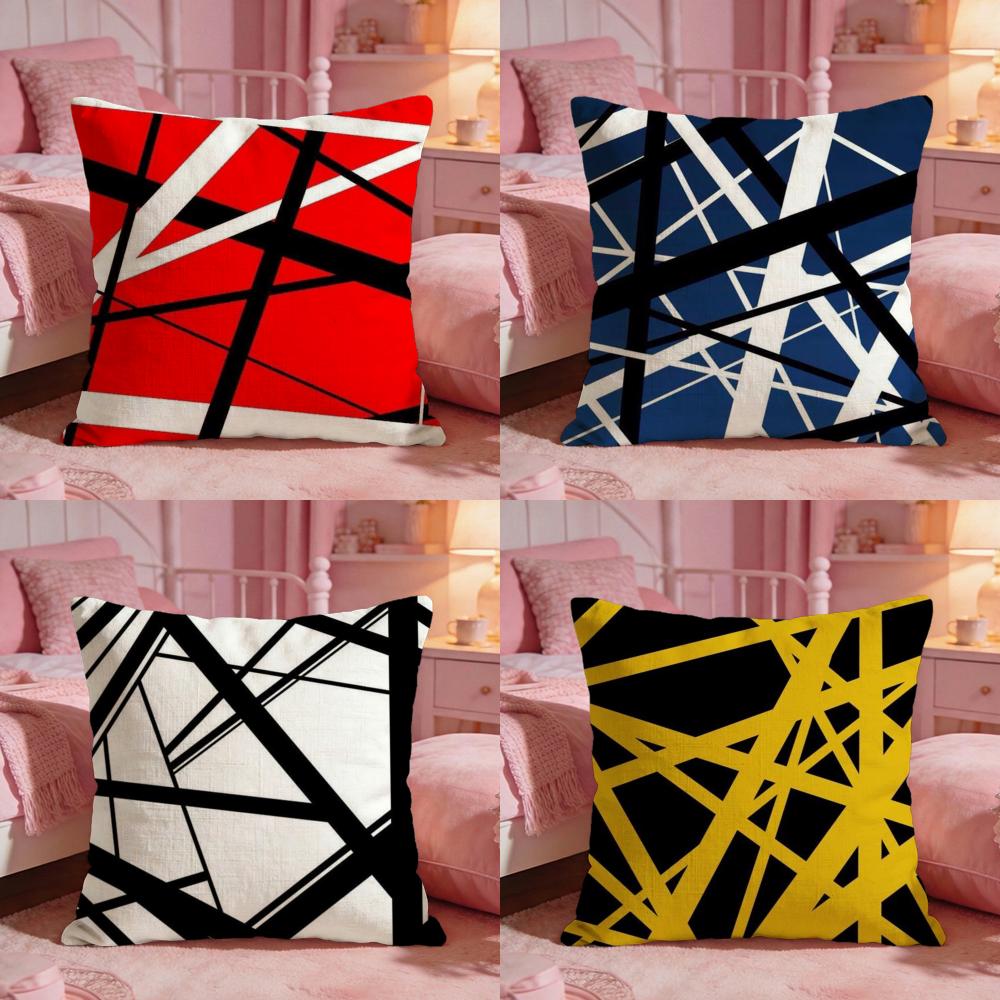 Rock Band VVan Halens Cushion Cover Premium Comfort Reversible Pillow Cove Two in One Design for Any Room Car Interior