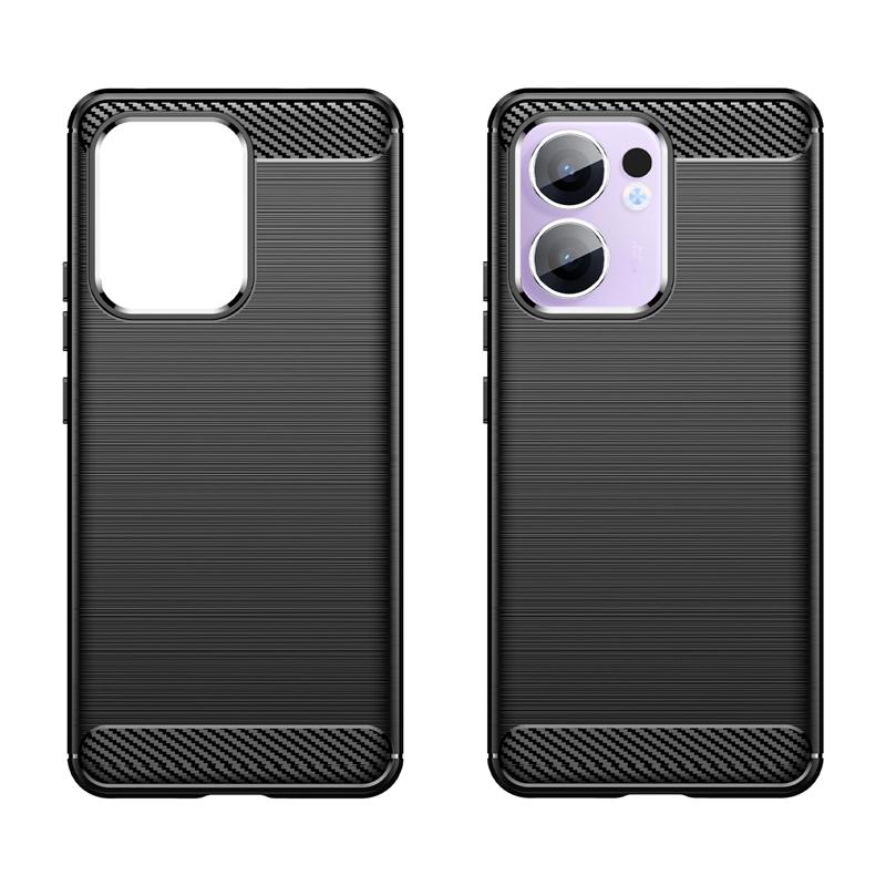 For Reno 13F Case Cover Reno 13F Reno13F Capas New Phone Bumper Back Shockproof Coque Carbon Fiber Soft TPU Fundas OPPO Reno 13F