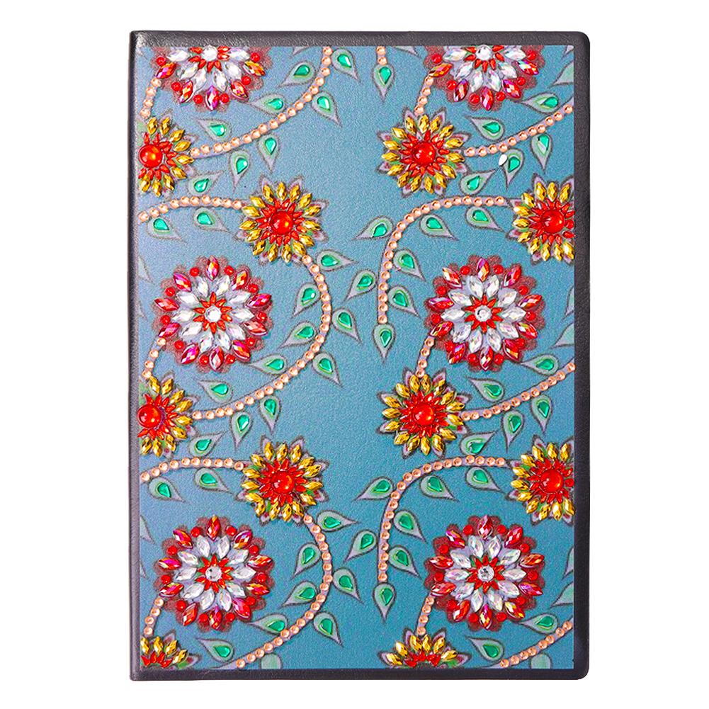 50/60 Pages Diamond Painting Notebook DIY 5D Rhinestone Drawing Diary Books Diamond Painting Creative Notepad Kids Craft Gift