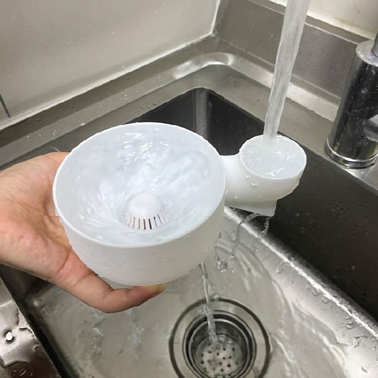 Fruit Washer Bowl With Quick Dry Feature Ergonomic Vegetable Washer For Grains Cleaning and Food Container