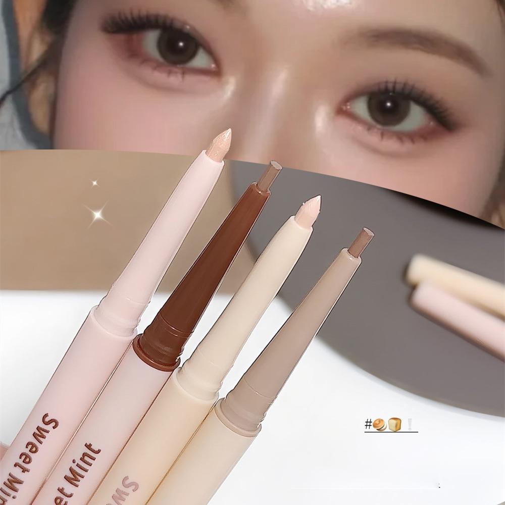 Stylo Aegyosal Double Embout 2-en-1 Éclaircissant Naturel & Liner Ombre Imperméable Naturel Illuminateur Sous les Yeux Maquillage Cils Inférieurs