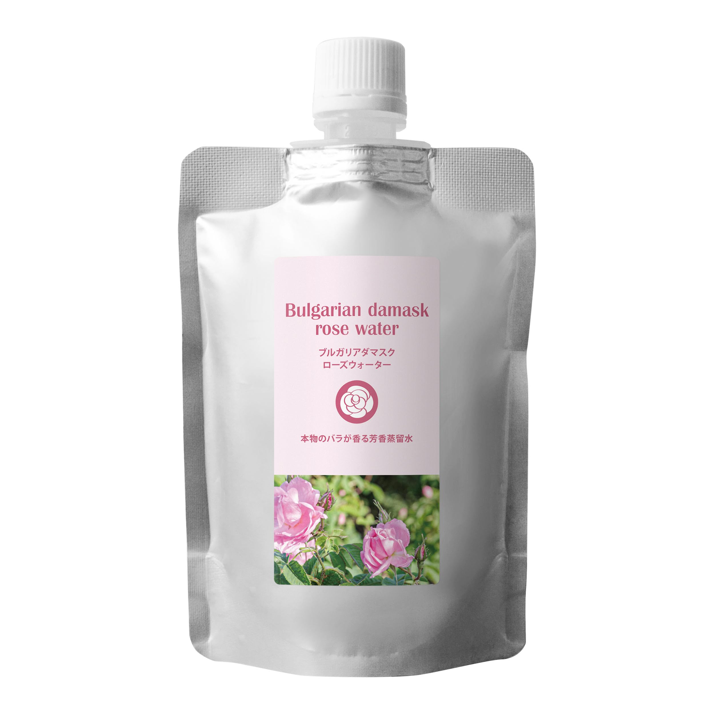 Natural Cosmetics Research Institute Bulgaria Damask Rose Water Toner Aromatic Distilled Water Rose Water Herb Water Floral Water 100mL Aluminum Pouch
