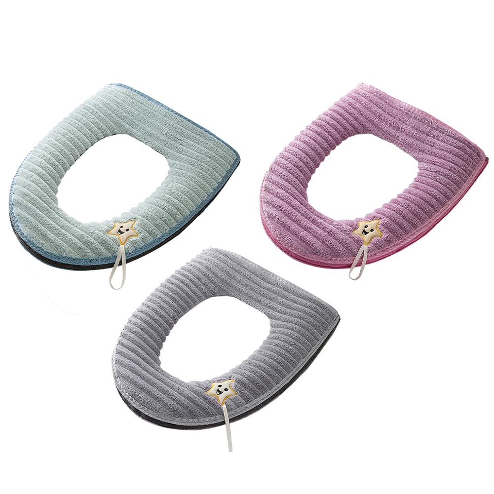 Convenient Toilet Seat Warmer Cover Waterproof Easy Installation Design