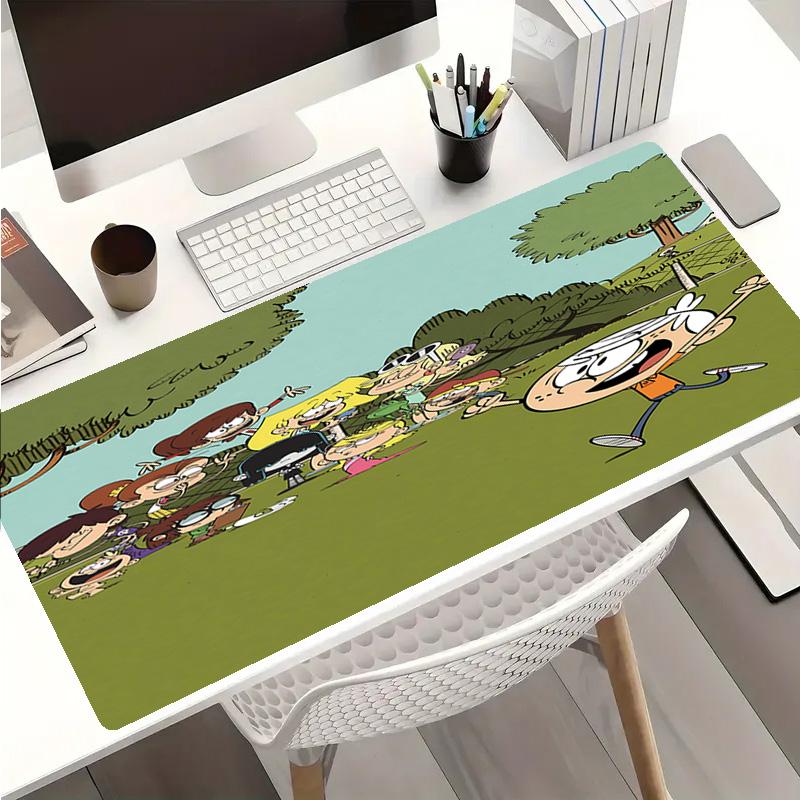 The Loud House Mouse Pad - Non-Slip Rubber Base, Smooth Surface for Work,Gaming,Office,And Home Use, Desk Mouse Pad