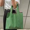 Eco-Friendly Foldable Korean Style Portable Shopping Bag - Medium Size Handbag