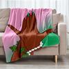 AKA Theme Printed Blanket - Perfect for Couch, Bed, Travel & Outdoor Use | Machine Washable, Cozy & Durable.