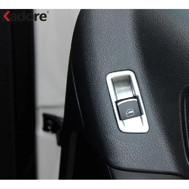 Für Volkswagen VW Tiguan 2012-2014 2015 Matts Auto Innenraum Tür Armlehne Fensterheber Schalter Knopf Panel Abdeckung Verkleidung Zubehör