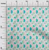oneOone Cotton Flex Fabric Circle Geometric A  Printed Craft Fabric BTY 40 Inch