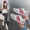 Fashion New 2025 Women's Sneakers Brand Shoes Summer Trend Casual Platform Sneakers Female New Striped Large Vulcanized Shoes Comfort