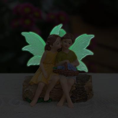 1pcs Whispered Lover Flower Fairy, Valentine's Day Gift, Family Gift, Spring Garden Bonsai Decoration Flower Fairy Ornament