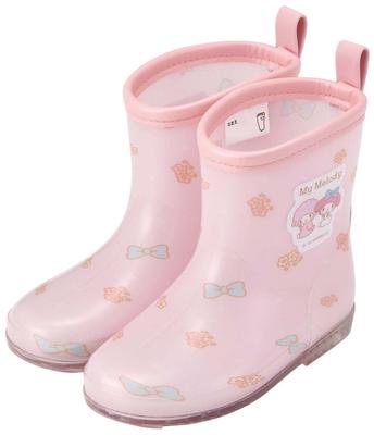 Skater Rain Boots Shoes Boots for Children My Melody Sanrio with Reflective Tape 16cm RIBT16-A
