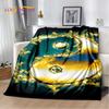 3D Chinese Tai Chi Bagua Yin Yang Soft Plush Blanket,Flannel Blanket Throw Blanket for Living Room Bedroom Bed Sofa Picnic Cover