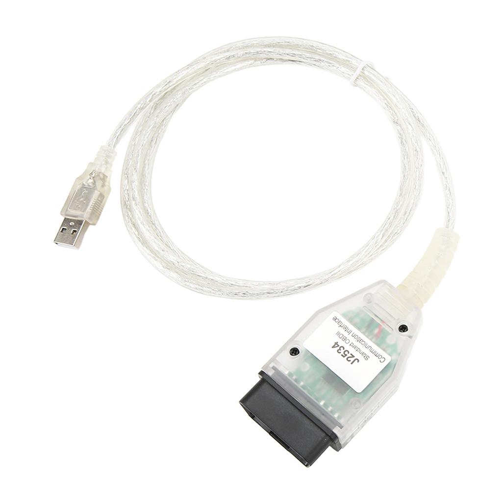För Mini VCI V17.00.020 OBD2-skanner Bildiagnostikgränssnittskabeladapter FTDI FT232RL RQ-chip