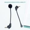 Headphone Microphone Replaceable Detachable Omnidirectional 3.5mm Flexible Gaming Headphone Microphone for Kingston HyperX Cloud /Cloud X/Cloud