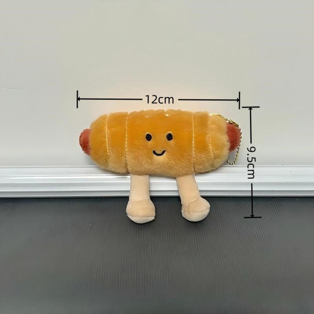 Păpușă de pluș Păpușă Simulare Mâncare Pandantiv Pandantiv pentru geantă Mâncare vegetală