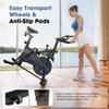 Formill QK116C Magnetic Exercise Bike 6KG Flywheel Adjustable Seat & Handlebar LCD Display Silent Indoor Cycling Bike for Home Fitness