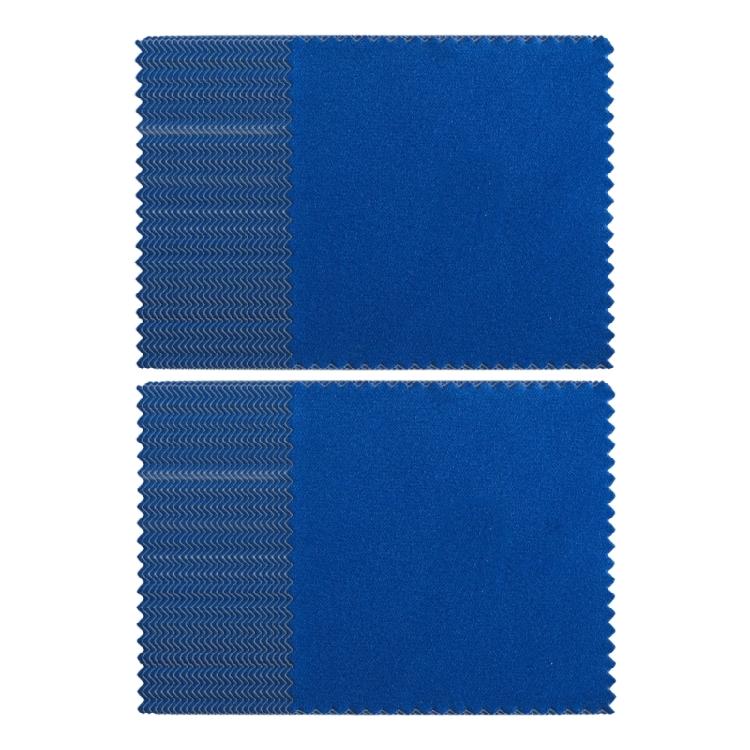 50 Pack Multifunctional Jewelry Polishing Cloth 17 Color Option Silver Restoration Cloth Cleaning Accessory for Jewelry