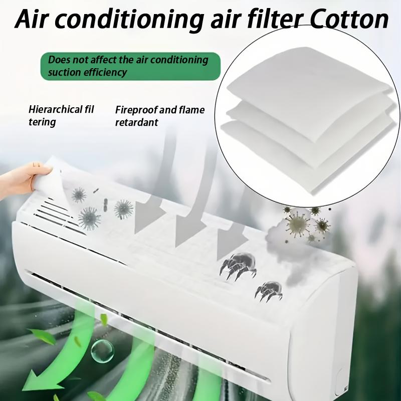 Ultra Slim Air Conditioner Filter - Anti Virus And Dust Barrier, Reusable Mesh For Ac Outlets