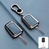 2 3 Button Zinc Alloy Leather Car Key Cover Is Suitable For Mitsubishi Eclipse Cross Outlander Sport Mirage G4 Lancer Keychains