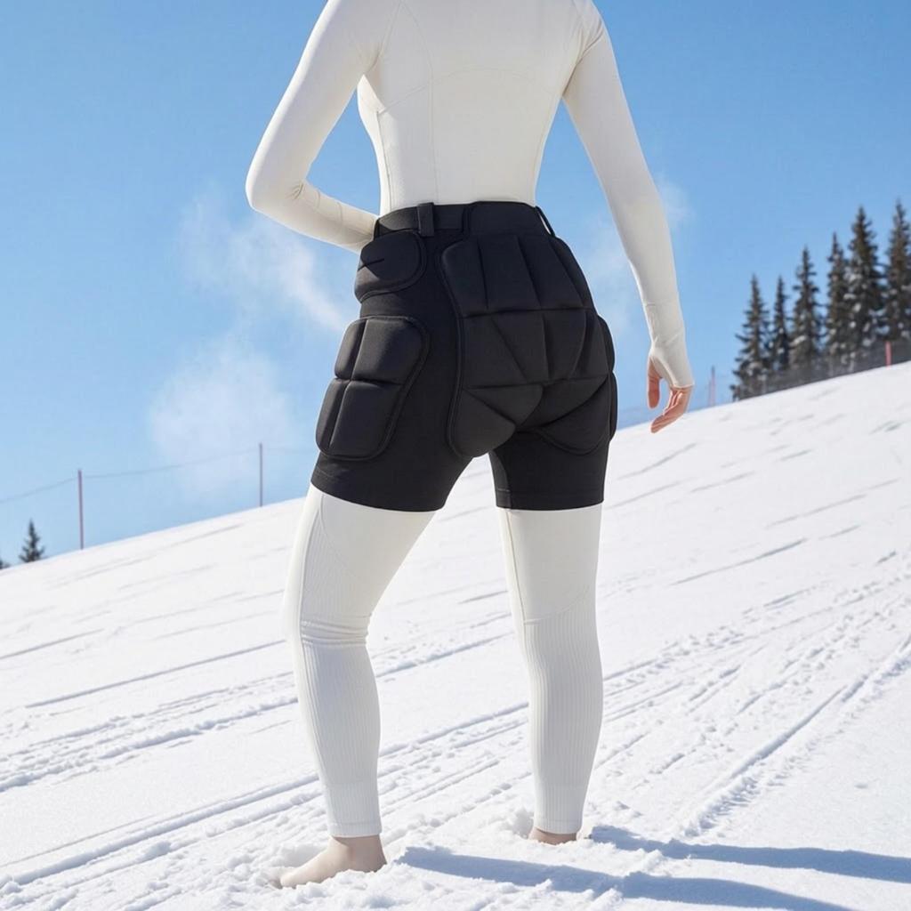 Ski Safety Shorts Lightweight for Skiing, Snowboarding, Snowboarders
