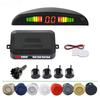 Car LED Parking Sensor Kit 4 Sensors 22mm Reverse Radar Sound Alert Indicator System 8 Colors 12V KTY