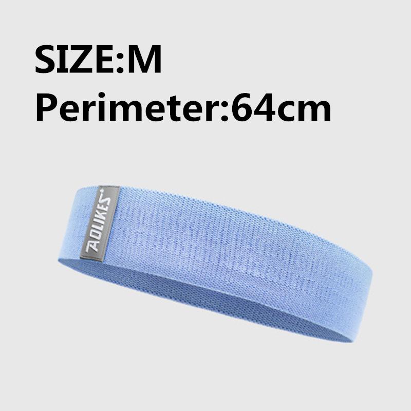 6 colori Yousheng Hip Coscia Gamba Cerchio Fascia elastica di resistenza Palestra Casa Modellamento del corpo Fitness