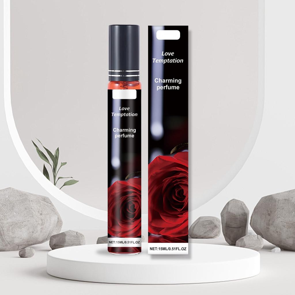 Charm Social Perfume, Lasting Portable, Adult Subtle Perfume, Fresh Exudes A Flirtatious Attraction Perfume 15ml