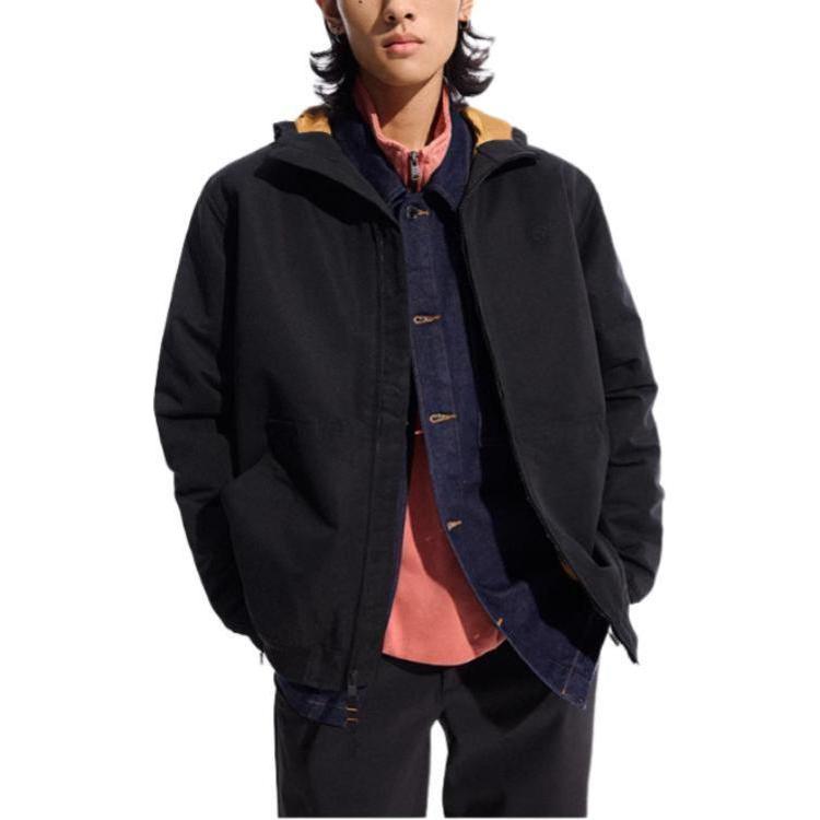 Timberland Outdoor Waterproof Windproof Warm Jacket Men Jacket Black A28GP001