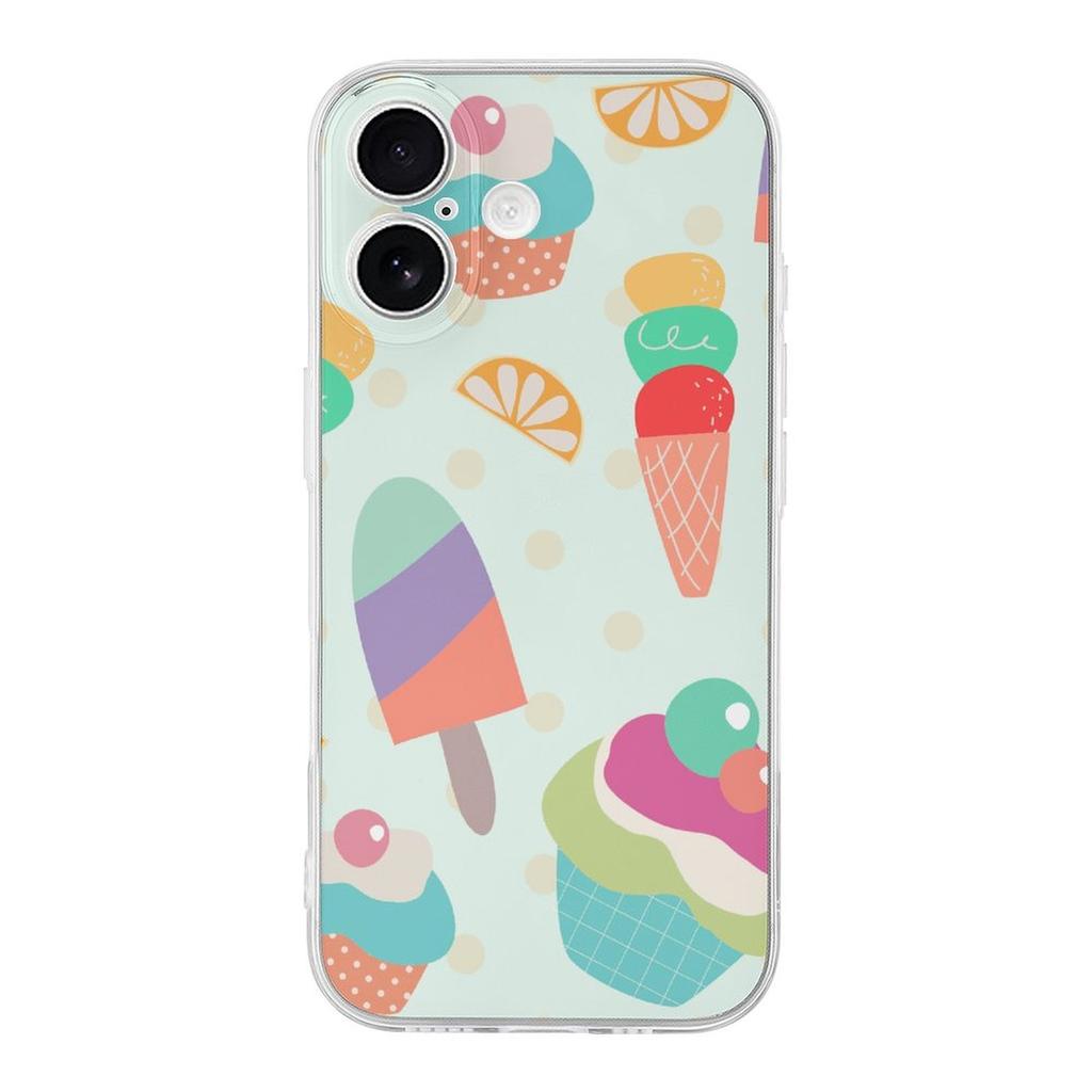 1 Pack For Iphone 17/17Air/17Pro/17ProMax Soft TPU Anti-Yellow Phone Shell With Shock Absorption Corners, Clear Back And Grip Edge