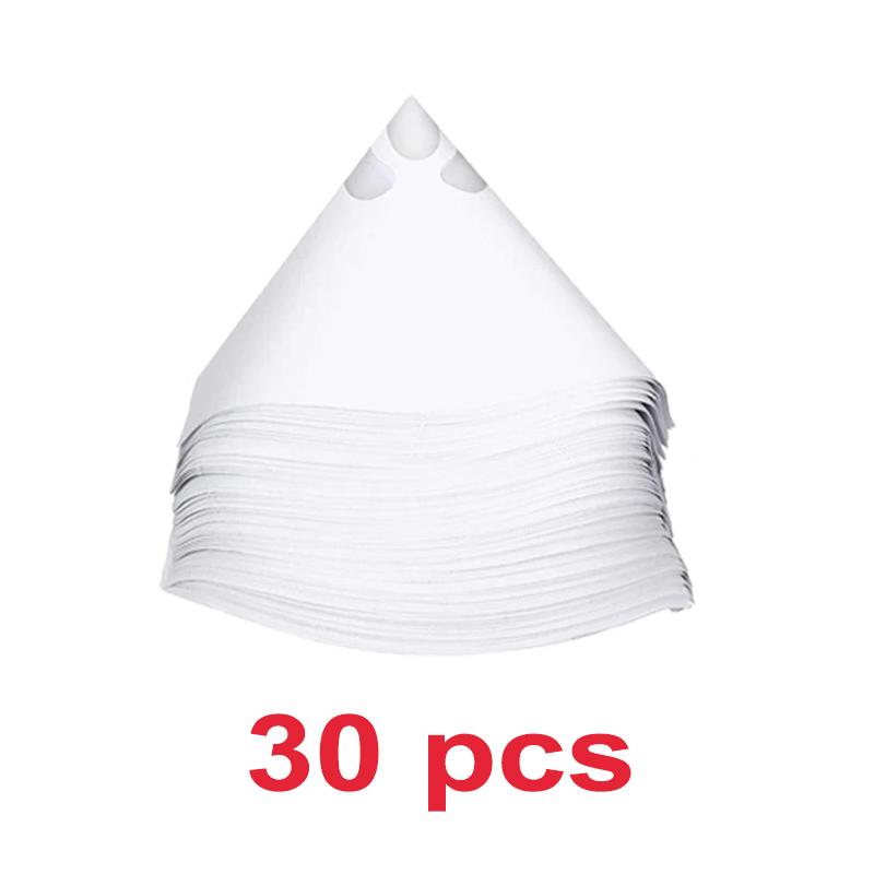 Car Paint Spray Mesh Paper Filter Purifying Straining Funnel Disposable Paint Filter Conical Nylon Micron Paper Funnels Tools