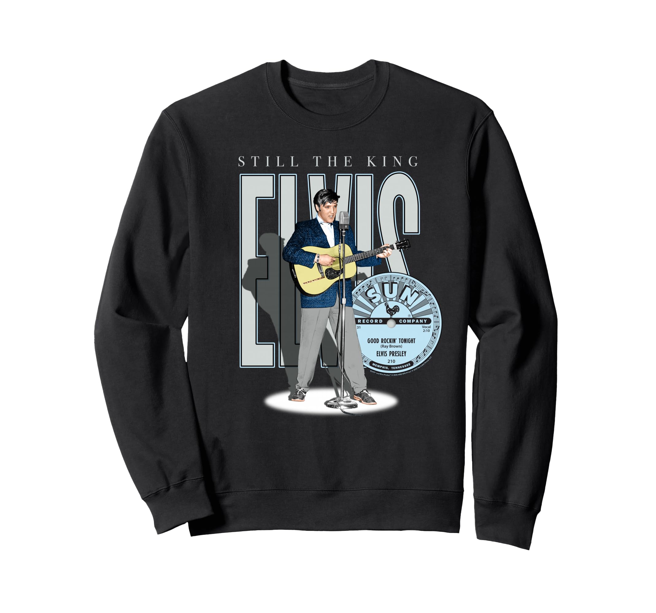 Толстовка Sun Records X Элвис Пресли Still the King