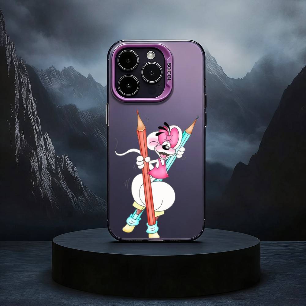 Cartoon Diddls Mouses Phone Case For iPhone17,16,15,14,13,12,11 Plus,Pro Max Black Candy Silver Phone Case