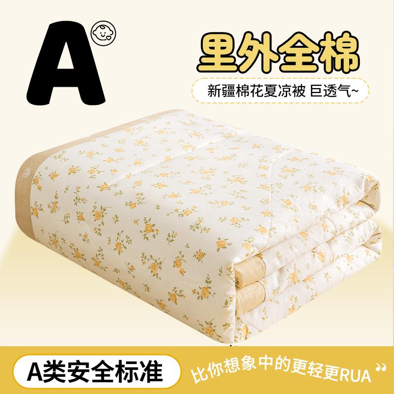 Clever New Cotton Small Fresh Printed Cotton Summer Quilt