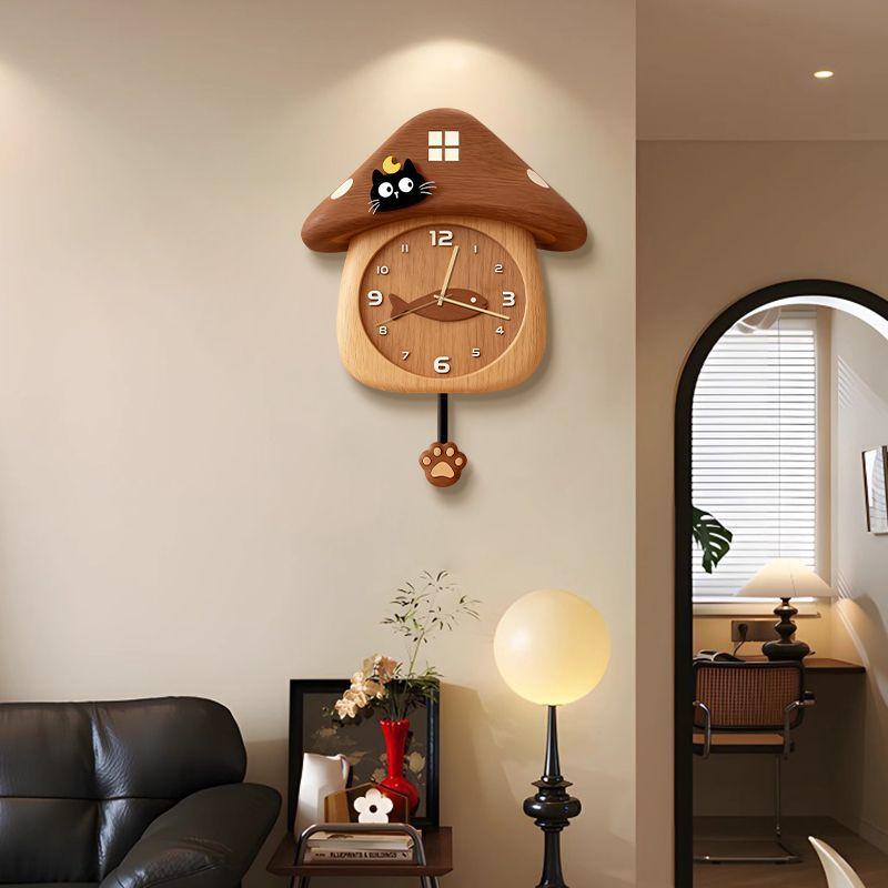 Creative Clock Swing Living Room New Dining Room Silent Home Cartoon Clock Desktop Clock