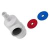 Wall Fitting Connector for Zodiac 91009001 Pool Cleaner Compatible with Models 180 280 380 for Easy Replacement