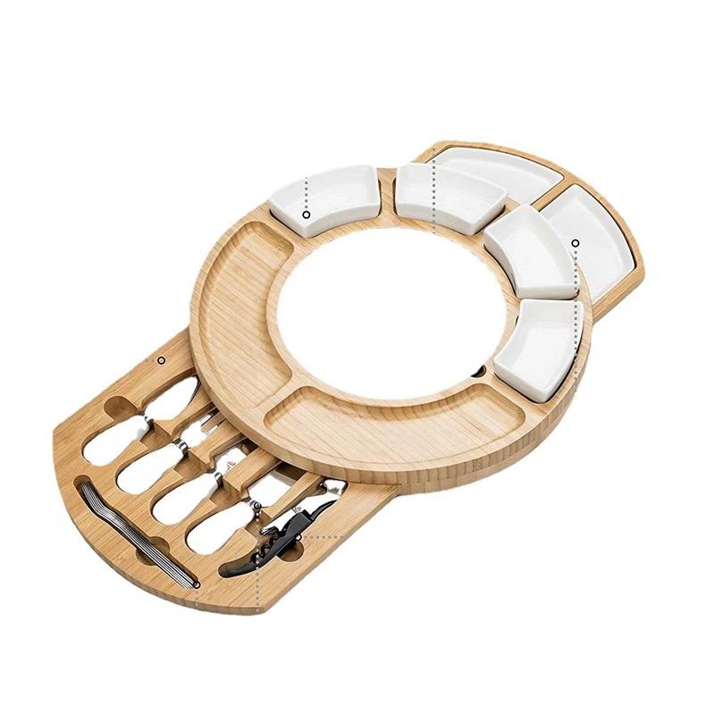 

Разделочная доска из массива дерева Разделочная доска для сыра Разделочная доска выдвижная Многофункциональная разделочная доска Бытовая разделочная доска для фруктов, хлеба, стейков One Size коричневый древесины