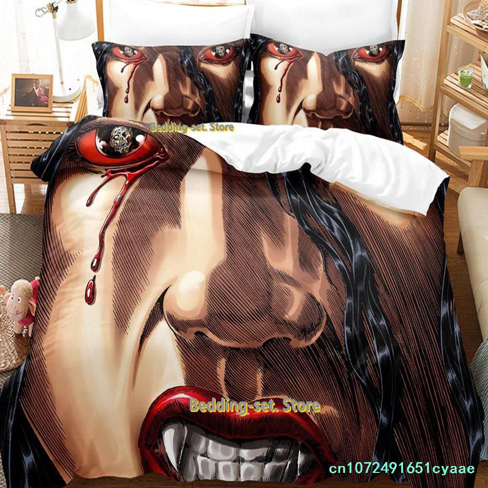 Comics Extinction Parade Bedding Set Cartoon Anime Three-Piece Set Adult Kid Bedroom Duvetcover Sets Lenol De Cama Casal