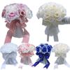 Pearl Wedding Bouquets Romantic Bridal Bouquets Artificial Hand Bouquet  Wedding Accessories