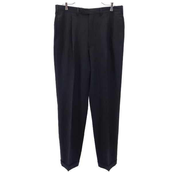 FENDI Made in Italy wool Slacks pants Gray Men's Used