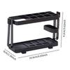 Storage Organizer Shelf Storage Stand 10 Slots Toothpaste Cup Holder Toothpaste