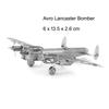 3D Metal Puzzles Military J-20 J-10B SU-34 KA-50 Fighter UFO RAH-66 Helicopter DIY Assembly Handmade Assemble Scale Model Jigsaw Puzzles