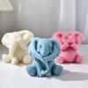 Silicone Mould Baby Elephant Candle Mold DIY Chocolate Handmade Soap Gypsum Epoxy Resin Home Decoration Ornaments