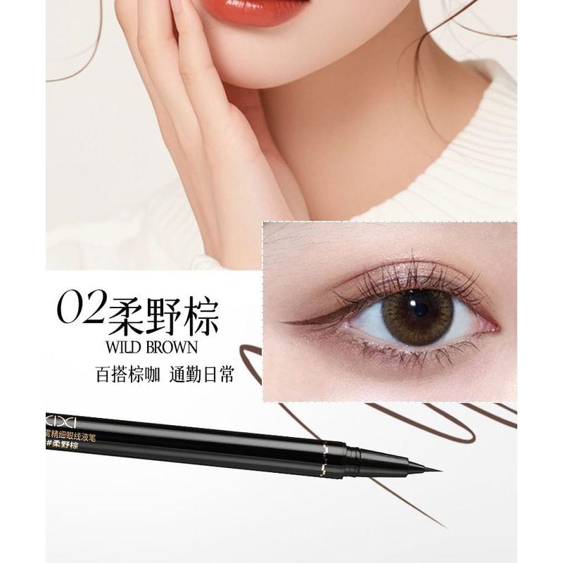 xixi - Soft Mist & Fine Liquid Eyeliner Pencil - 2 Colors