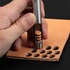 6Pcs Leather Craft Hole Puncher Round Hollow Punches Cutter Tool Leathercraft Hole Puncher Tool for Belt Watch Straps