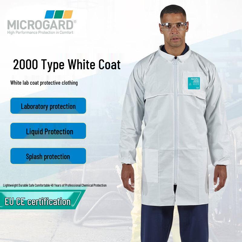 Microgard 2000 Disposable Protective Lab Coat L