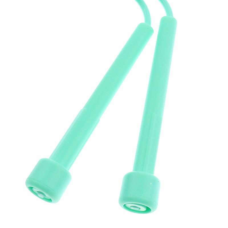 1Pc Speed Jump Rope Kids Pvc hoppetau Justerbart treningsutstyr