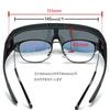[REONAS] Polarized + Tinted Over-Sunglasses That Can Be Worn Over Regular Glasses. Flip-up Lenses with UV Protection. Ideal for Driving, Fishing,
