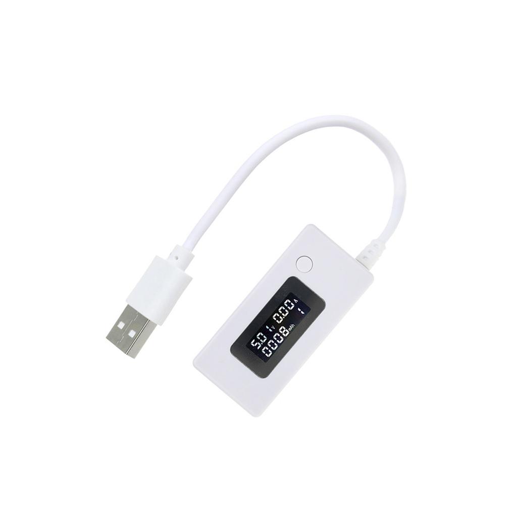 1Pcs Load Tester 3V-15V Current Voltage Meter Detector LCD Display Mobile Power Capacity Monitoring High Quality