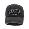 New Embroidered Letters York Baseball Caps Women Spring Fall Wash Shade Vintage